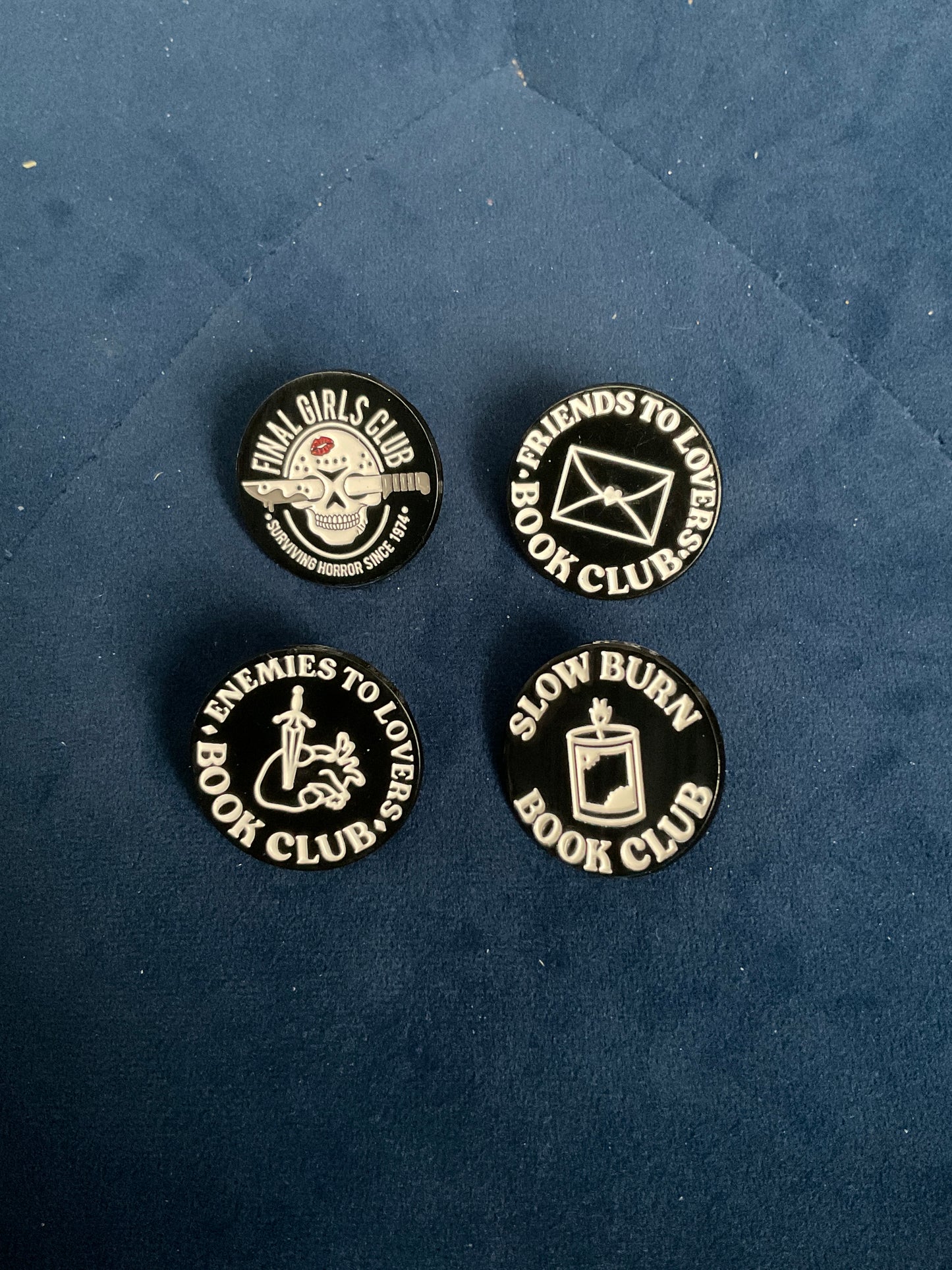 Book Club Pin