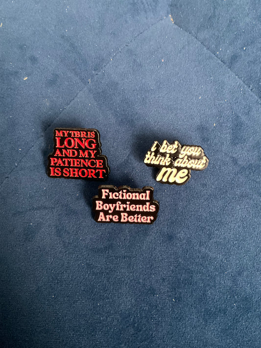 Bookish Pin