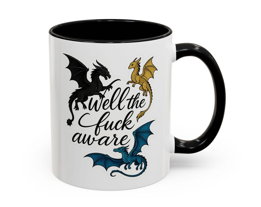 Dragon-Themed Coffee Mug